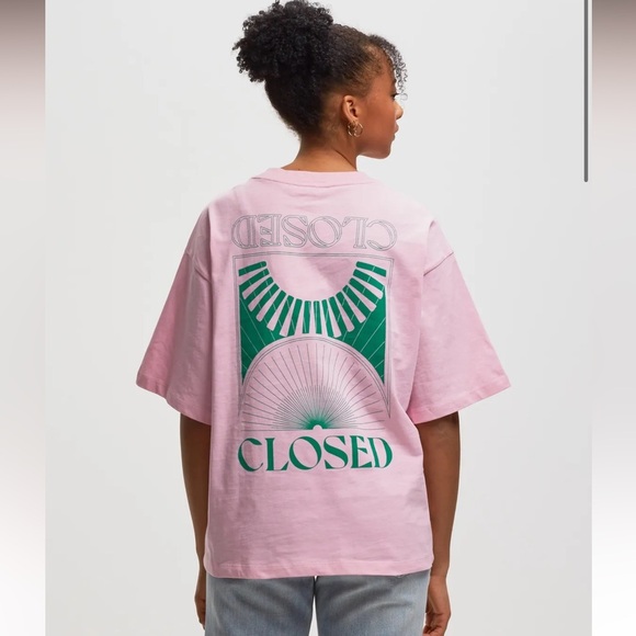 CLOSED PRINTED OVERSIZE T-SHIRT, size XL - Picture 1 of 7
